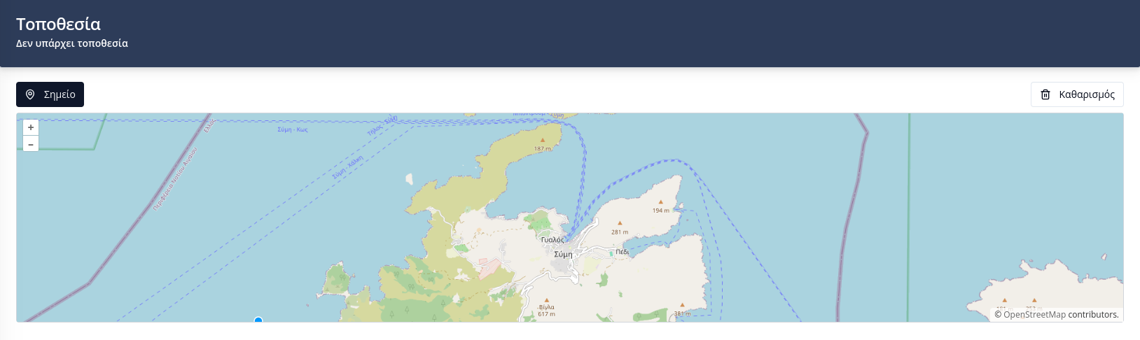 Equipment detail map
